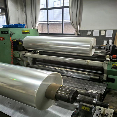 OPP Pet Transparent Clear Plastic Face Shield Packing Roll Film สําหรับการติดป้าย