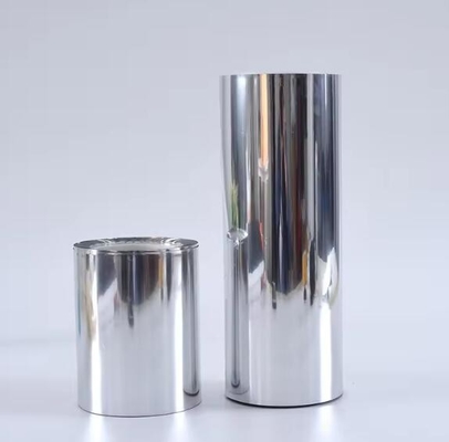 ปรับแต่งเงิน / สีVmpet 12 ไมครอน AL PET หนัง laminating Roll สําหรับการบรรจุงู