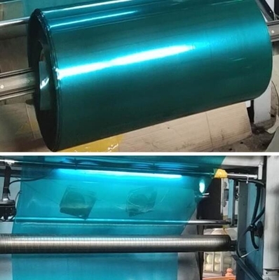 Wholesale Rainbow Film Natural PVC Candy Twist Sequin Film สําหรับบรรจุและตกแต่ง