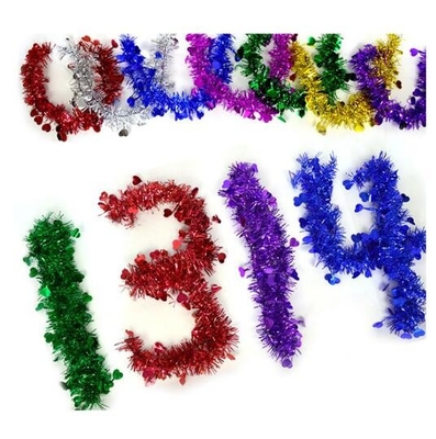 การฉลองวันคริสต์มาส สายดึง สายดึงตกแต่ง ดอกไม้สี PVC