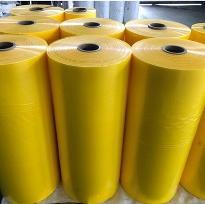 ผนังยับยับความร้อนแบบย่อยสลายทางชีวภาพ Roll PE Shrink Stretch Film สําหรับขวดแก้ว เครื่องดื่มเบียร์ น้ําดื่ม ผนังยับยับ