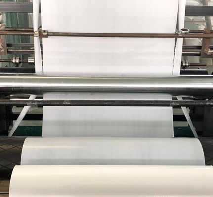 ผนังยับยับความร้อนแบบย่อยสลายทางชีวภาพ Roll PE Shrink Stretch Film สําหรับขวดแก้ว เครื่องดื่มเบียร์ น้ําดื่ม ผนังยับยับ