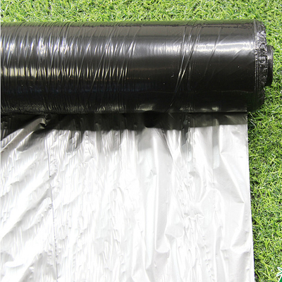 เงินดํา 25um/30um/35um UV Mulch พลาสติกฟิล์มสําหรับการเกษตร