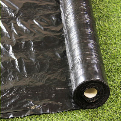เงินดํา 25um/30um/35um UV Mulch พลาสติกฟิล์มสําหรับการเกษตร