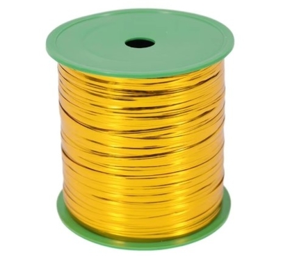 8 ซม. สปูลโลหะ ทอง Twist Tie สําหรับขนมและของขวัญ Twist Ties สําหรับการบรรจุขนม