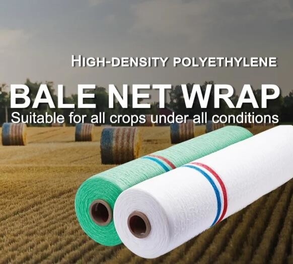 พริจิน HDPE เกษตรกรรม สายคล้อง บาเล ผ้าปู, รอบ บาเล Feed Net Haylage Bale Warp Net